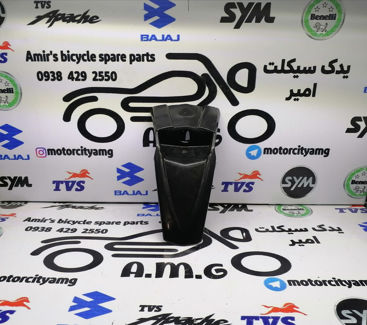 قاب (کاور فلاپ دمی) گلگیر عقب موتور تریل فلات طرح ktm کی تی ام مشکی